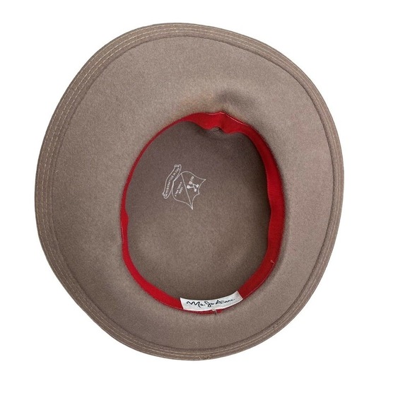 Geo W. Bollman & Co Ms. Jo Ann Wool Felt Hat‎ Women Size 20.5 in Feathered Jewel - Picture 5 of 6